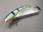 Turus Ukko Original Wobbler schwimmend, Länge: 16 cm, Farbe: Blue Perch 022 (wird noch produziert, Auslieferung voraussichtlich Mitte August 2026)